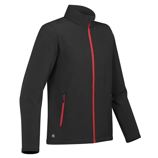 Men's softshell jacket with zippered brushed tricot pockets, chin saver and... from ASI 61125 Hit Promotional Products / Hit®