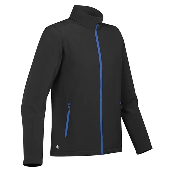 Men's softshell jacket with zippered brushed tricot pockets, chin saver and... from ASI 61125 Hit Promotional Products / Hit®