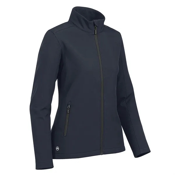 Women's softshell jacket with zippered brushed tricot pockets and chin saver.... from ASI 61125 Hit Promotional Products / Hit®