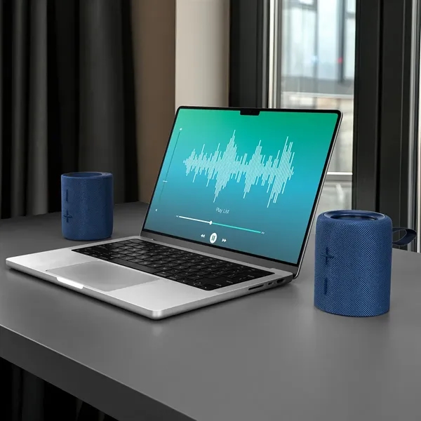 Wireless speaker with a waterproof design, Bluetooth 5.1 technology, type-C input... from ASI 61125 Hit Promotional Products / Hit®