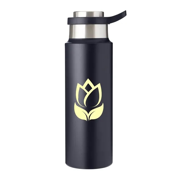 Harriton 22 oz Vacuum Insulated Water Bottle With Push-Lo...... from ASI 79530 Prime Line