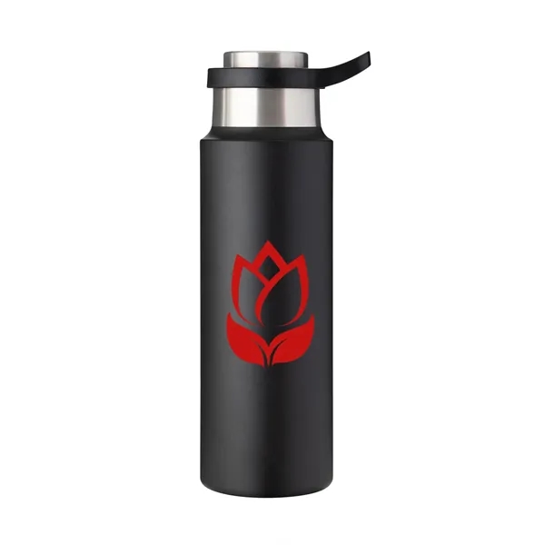 Harriton 22 oz Vacuum Insulated Water Bottle With Push-Lo...... from ASI 79530 Prime Line