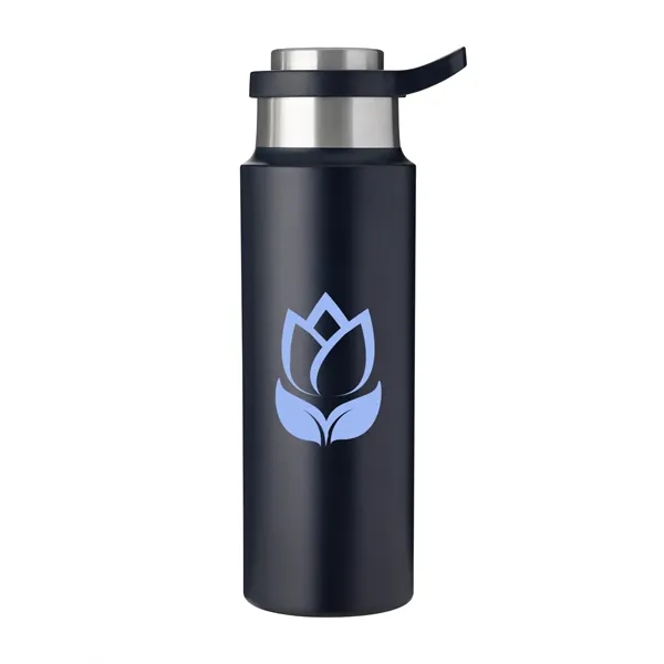 Harriton 22 oz Vacuum Insulated Water Bottle With Push-Lo...... from ASI 79530 Prime Line