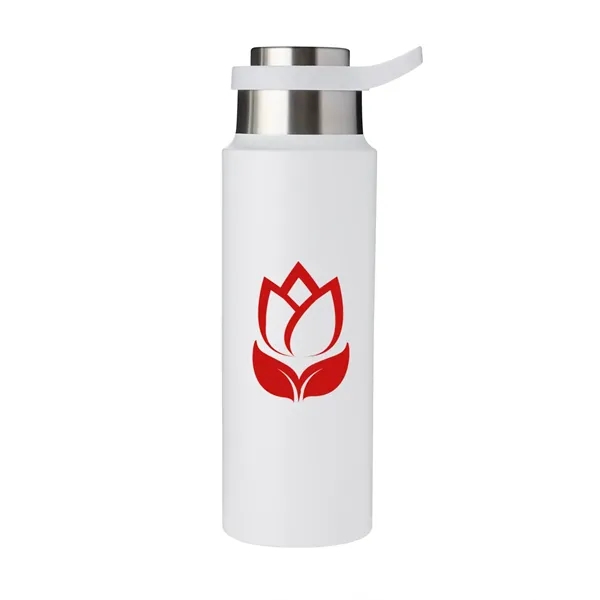 Harriton 22 oz Vacuum Insulated Water Bottle With Push-Lo...... from ASI 79530 Prime Line