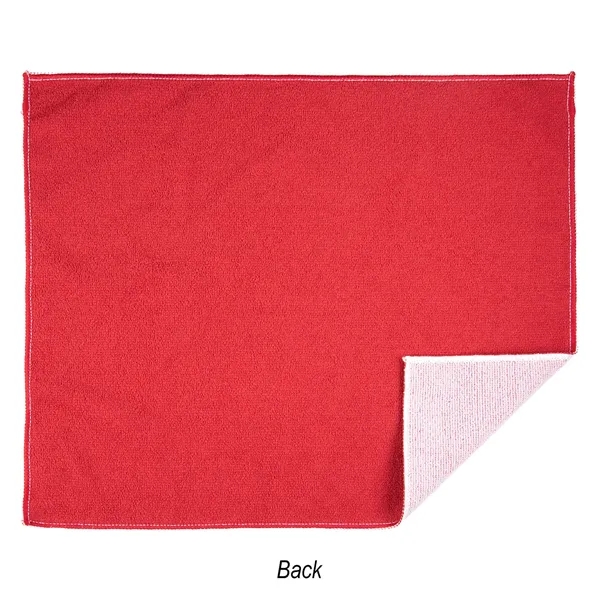 15" x 18" recycled polyester rally towel with edge-to-edge, full-color printing.... from ASI 61125 Hit Promotional Products / Hit®