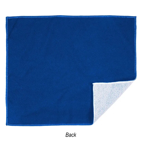 15" x 18" recycled polyester rally towel with edge-to-edge, full-color printing.... from ASI 61125 Hit Promotional Products / Hit®