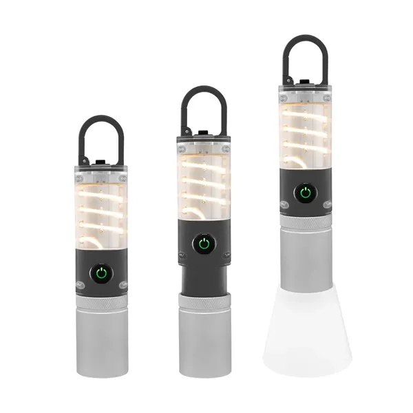 LED lantern-style flashlight with carabineer.... from ASI 61125 Hit Promotional Products / Hit®