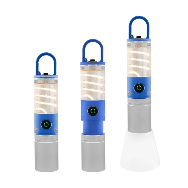 LED lantern-style flashlight with carabineer.... from ASI 61125 Hit Promotional Products / Hit®