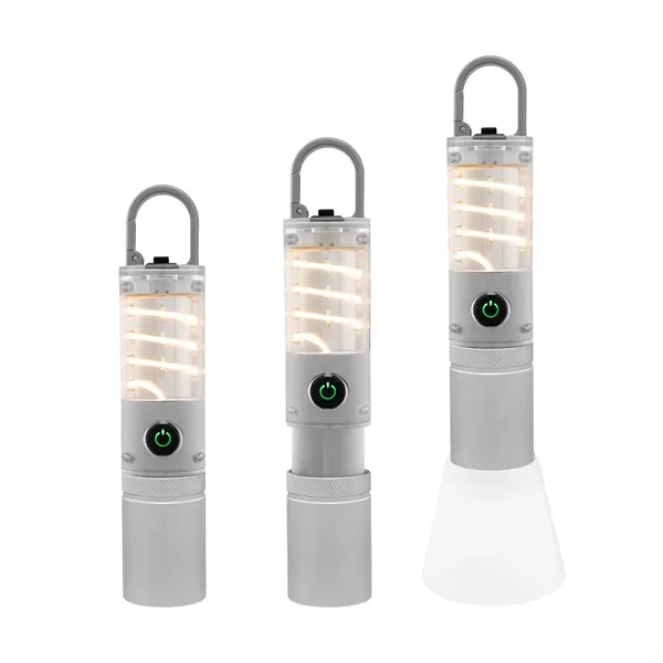 LED lantern-style flashlight with carabineer.... from ASI 61125 Hit Promotional Products / Hit®
