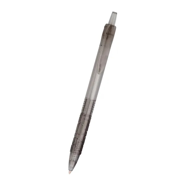 Plunger action ballpoint pen with transparent barrel.... from ASI 61125 Hit Promotional Products / Hit®