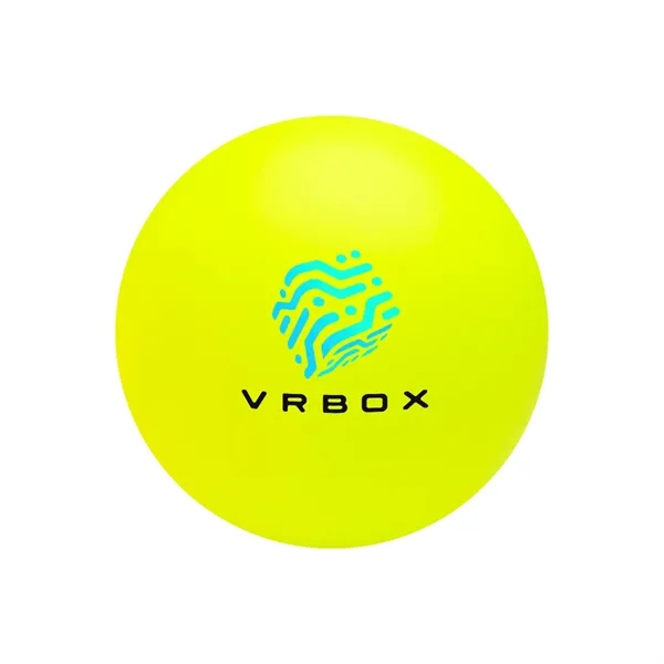 Neon colored stress ball made of PU foam.... from ASI 61125 Hit Promotional Products / Hit®