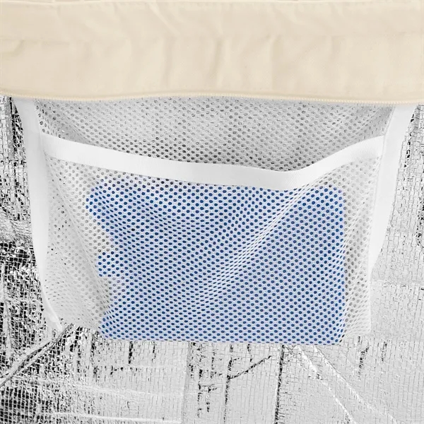 20 can cooler bag made of recycled cotton.... from ASI 61125 Hit Promotional Products / Hit®