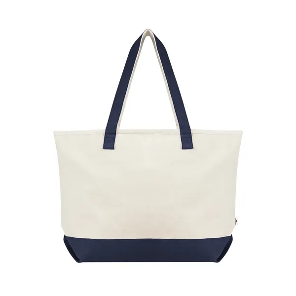 5" x 14.25" x 21.75" recycled cotton canvas tote bag with... from ASI 61125 Hit Promotional Products / Hit®