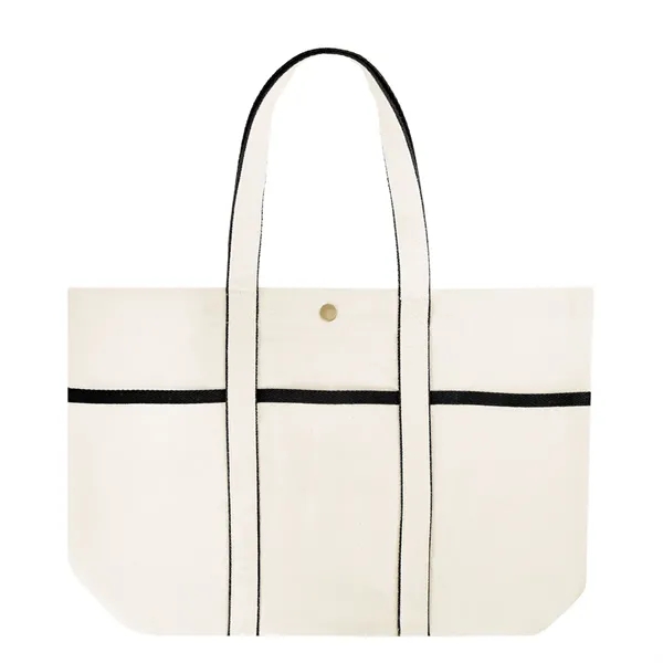 5" x 15" x 13" recycled cotton canvas tote bag.... from ASI 61125 Hit Promotional Products / Hit®