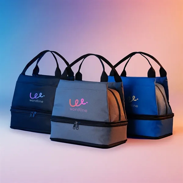 Dual compartment cooler bag.... from ASI 61125 Hit Promotional Products / Hit®