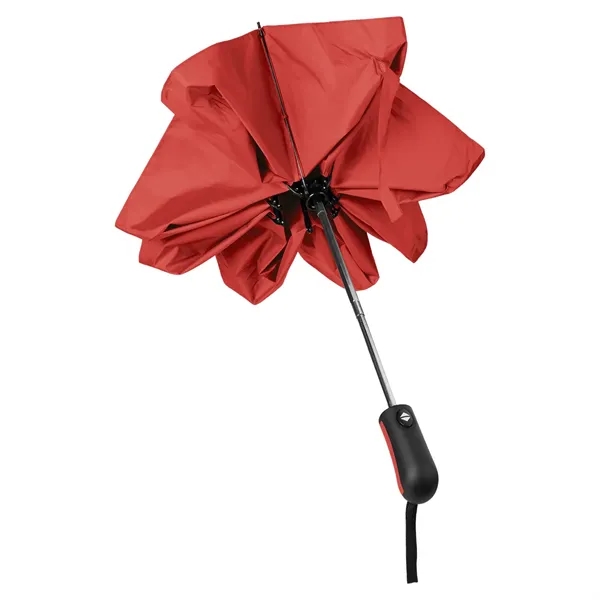 Inversion umbrella with 46" arc, auto-open and close and two-tone handle.... from ASI 61125 Hit Promotional Products / Hit®