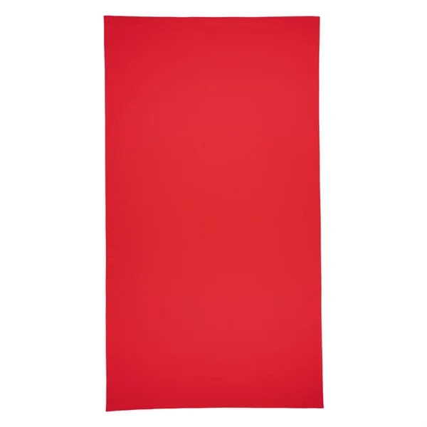 63" x 35" sand-free rPET beach towel with pouch.... from ASI 61125 Hit Promotional Products / Hit®