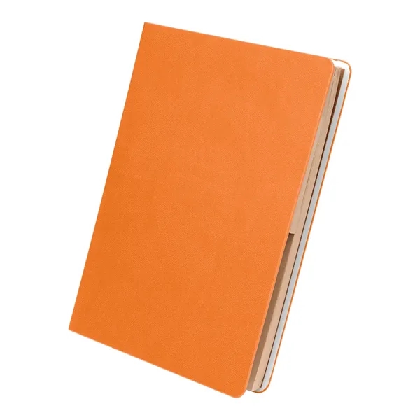 60 page lined notebook with 50 sticky notes, 60 sheet memo... from ASI 61125 Hit Promotional Products / Hit®