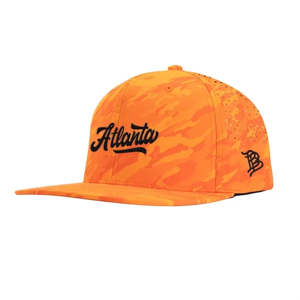 6 panel performance cap with moisture-wicking material and adjustable plastic snap... from ASI 61125 Hit Promotional Products / Hit®