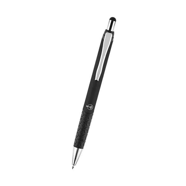 Recycled aluminum ballpoint pen with plunger-action mechanism and NFC-enabled technology.... from ASI 61125 Hit Promotional Products / Hit®