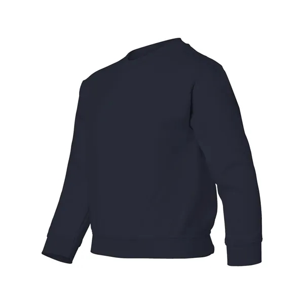 Youth 8.0 oz., 50% cotton / 50% polyester crewneck sweatshirt. Blank... from ASI 84358 S&S Activewear