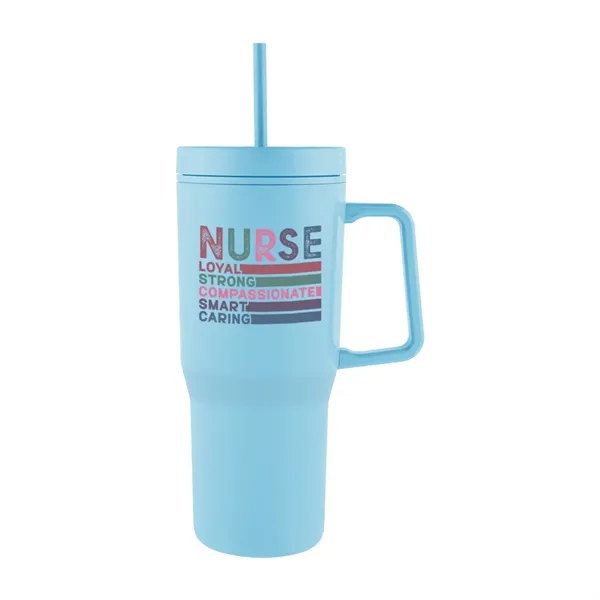 28 Oz. Intrepid Recycled PS Double Wall Tumbler... from ASI 61125 Hit Promotional Products / Hit®