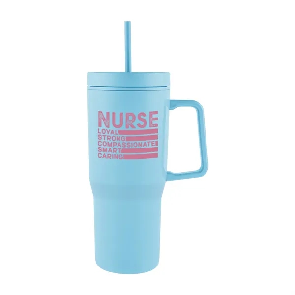 28 Oz. Intrepid Recycled PS Double Wall Tumbler... from ASI 61125 Hit Promotional Products / Hit®