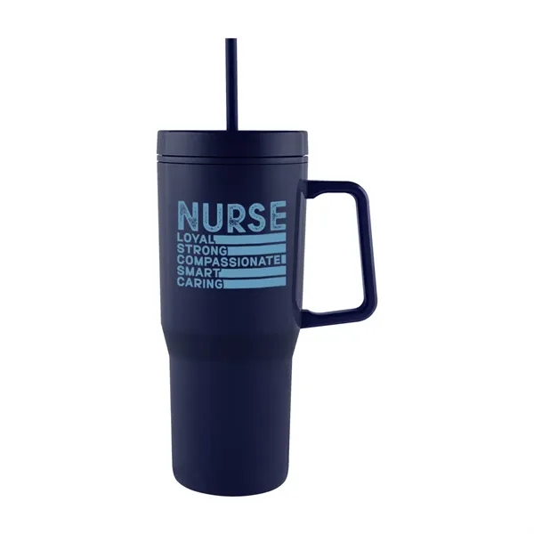 28 Oz. Intrepid Recycled PS Double Wall Tumbler... from ASI 61125 Hit Promotional Products / Hit®