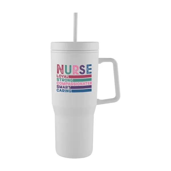28 Oz. Intrepid Recycled PS Double Wall Tumbler... from ASI 61125 Hit Promotional Products / Hit®