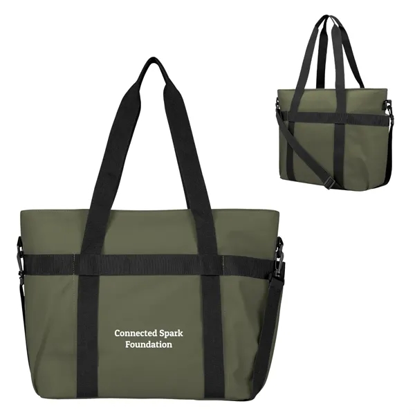 Hudson rPET 36 Can Cooler Tote Bag... from ASI 61125 Hit Promotional Products / Hit®