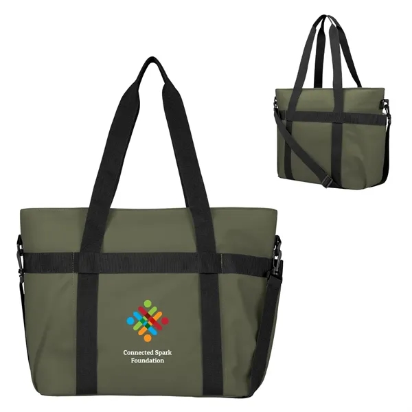 Hudson rPET 36 Can Cooler Tote Bag... from ASI 61125 Hit Promotional Products / Hit®