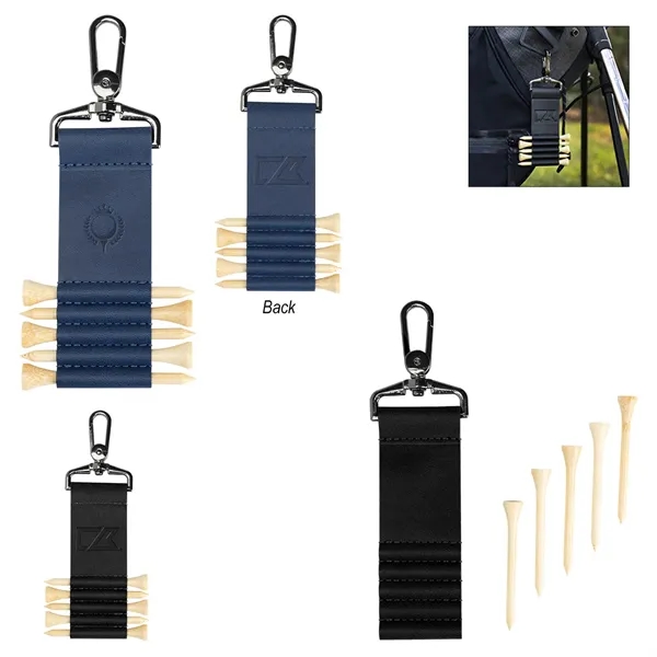 Cutter & Buck® Bamboo Recycled Golf Tee Set Keychain... from ASI 61125 Hit Promotional Products / Hit®