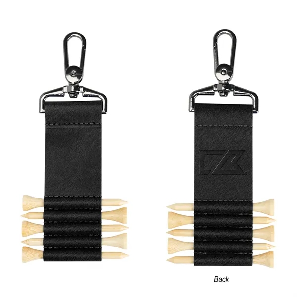 Cutter & Buck® Bamboo Recycled Golf Tee Set Keychain... from ASI 61125 Hit Promotional Products / Hit®
