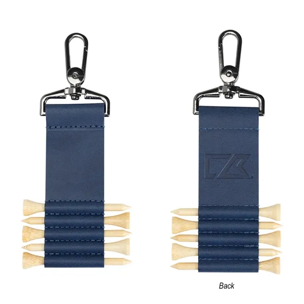 Cutter & Buck® Bamboo Recycled Golf Tee Set Keychain... from ASI 61125 Hit Promotional Products / Hit®