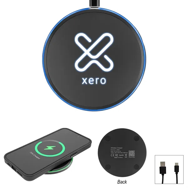 15W Slim Wireless Charging Pad... from ASI 61125 Hit Promotional Products / Hit®