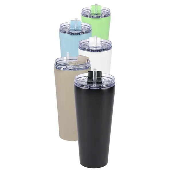 30oz Urban Peak® Cascade Pop-Up Straw Tumbler... from ASI 89320 Starline USA Inc