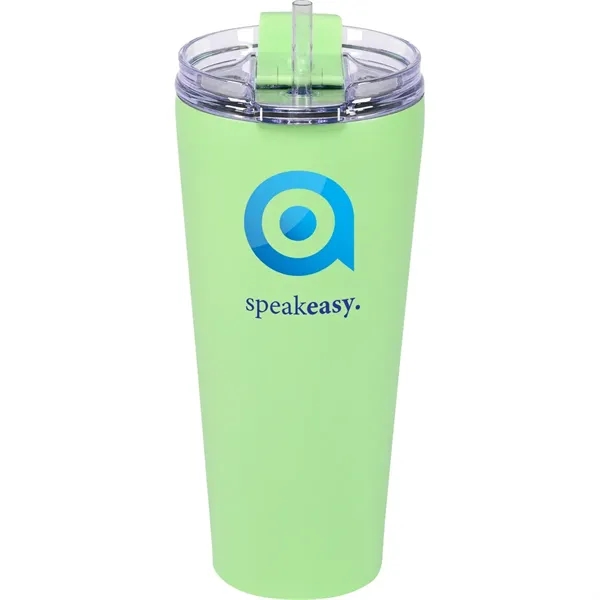 30oz Urban Peak® Cascade Pop-Up Straw Tumbler... from ASI 89320 Starline USA Inc