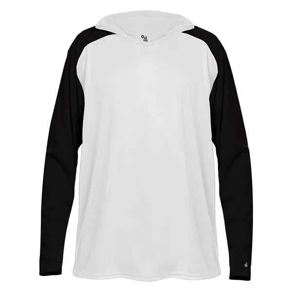 The Youth Breakout Hoodie is made from 100% polyester performance fabric... from ASI 37461 Augusta Sportswear