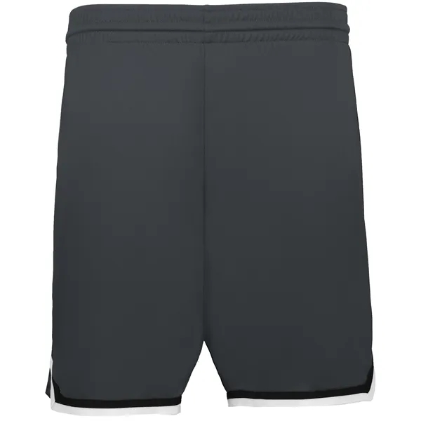 The Youth Retro Basketball Shorts are made from 100% lightweight polyester... from ASI 37461 Augusta Sportswear
