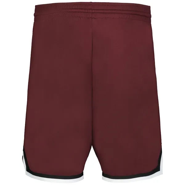 The Youth Retro Basketball Shorts are made from 100% lightweight polyester... from ASI 37461 Augusta Sportswear