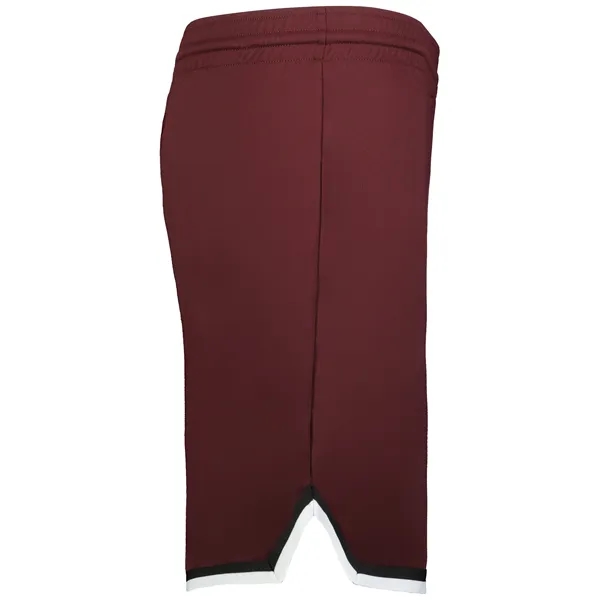 The Youth Retro Basketball Shorts are made from 100% lightweight polyester... from ASI 37461 Augusta Sportswear