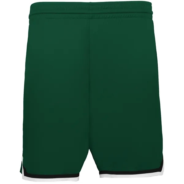 The Youth Retro Basketball Shorts are made from 100% lightweight polyester... from ASI 37461 Augusta Sportswear
