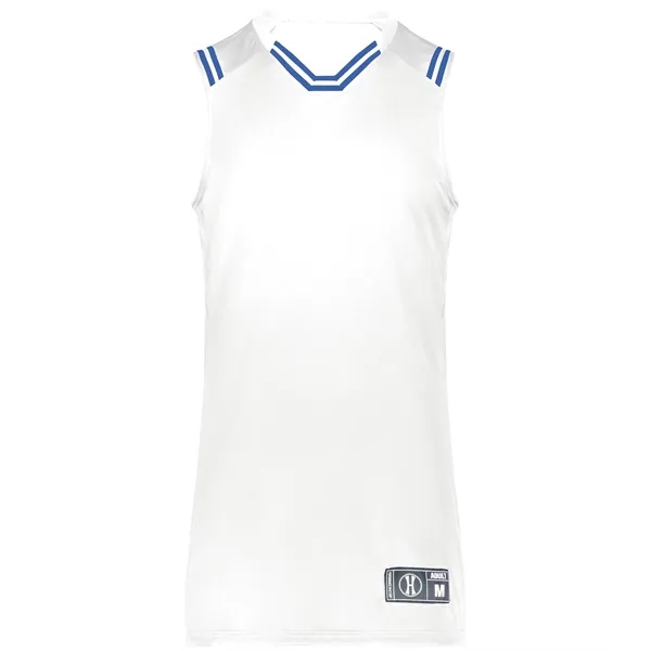 This Youth Retro Basketball Jersey is constructed from a combination of... from ASI 37461 Augusta Sportswear