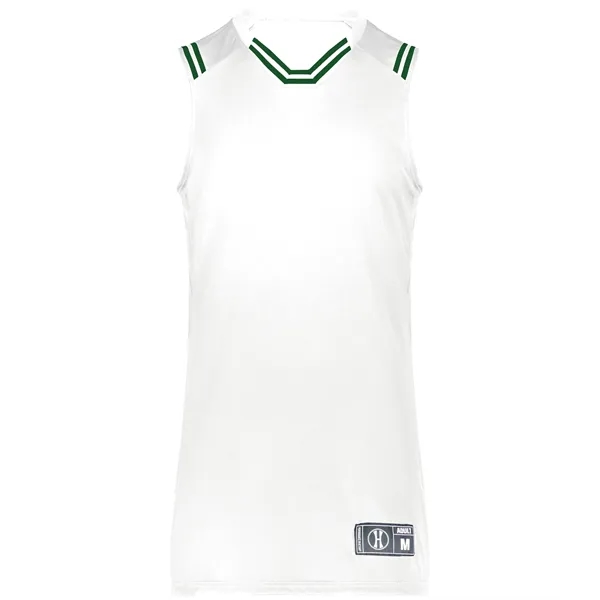 This Youth Retro Basketball Jersey is constructed from a combination of... from ASI 37461 Augusta Sportswear