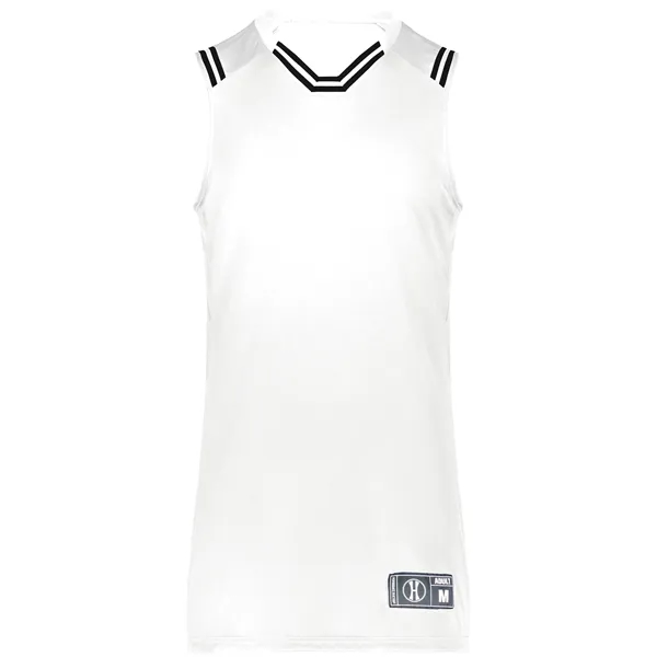 This Youth Retro Basketball Jersey is constructed from a combination of... from ASI 37461 Augusta Sportswear