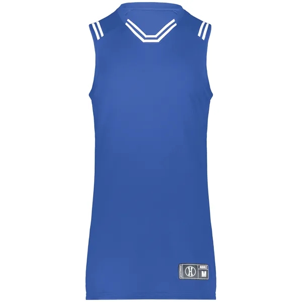 This Youth Retro Basketball Jersey is constructed from a combination of... from ASI 37461 Augusta Sportswear