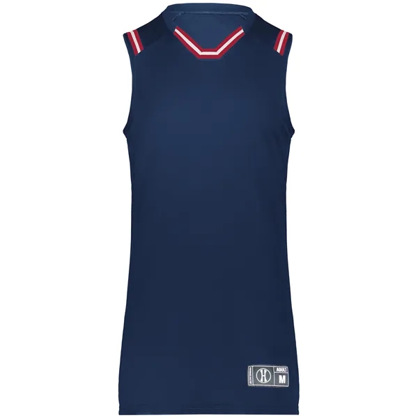 This Youth Retro Basketball Jersey is constructed from a combination of... from ASI 37461 Augusta Sportswear
