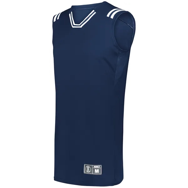This Youth Retro Basketball Jersey is constructed from a combination of... from ASI 37461 Augusta Sportswear