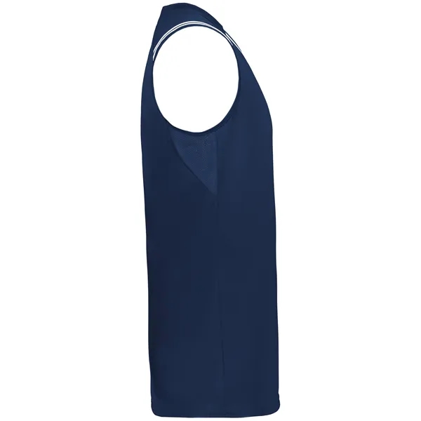 This Youth Retro Basketball Jersey is constructed from a combination of... from ASI 37461 Augusta Sportswear