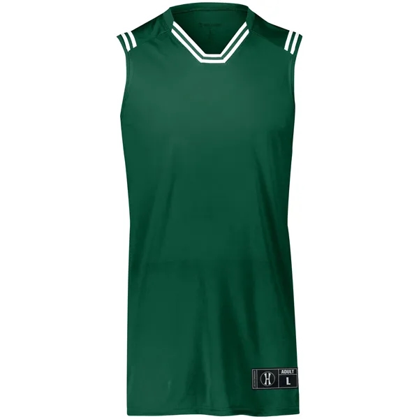 This Youth Retro Basketball Jersey is constructed from a combination of... from ASI 37461 Augusta Sportswear